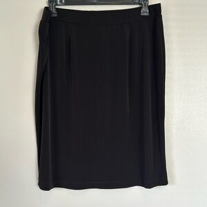 EVAN PICONE Women's  Black  Skirt Size 2X